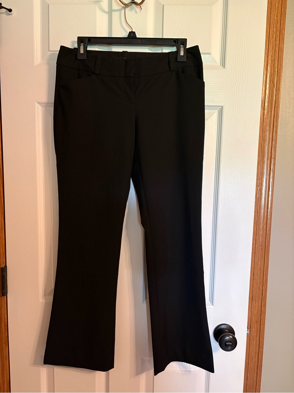 The Limited Black Boot-Cut Dress Pants